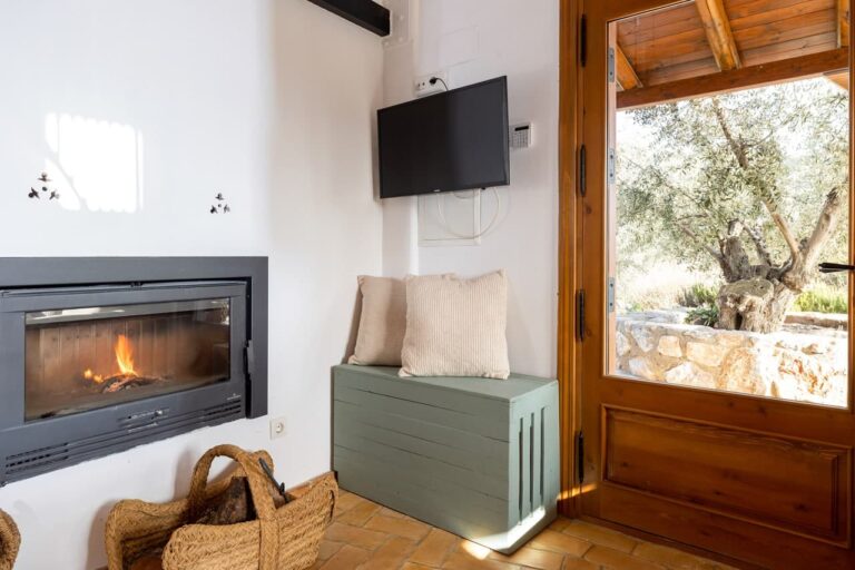 chimenea salon principal